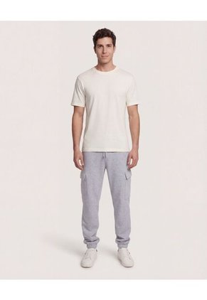 Pantalón  Para Hombre Jogger Color Gris Marca Ostu #60070482