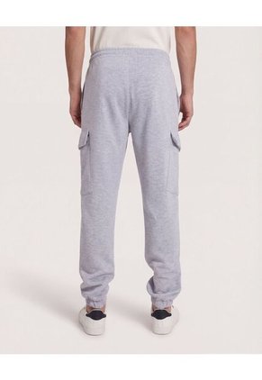 Pantalón  Para Hombre Jogger Color Gris Marca Ostu #60070482