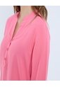 Blusa Para Mujer Manga 3/4 Color Salmon Marca Ostu #40121117 de Ostu