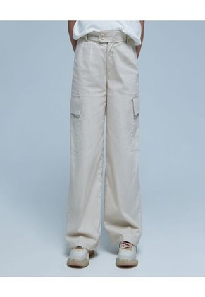 Pantalon Para Niña  Color Beige Marca Ostu #90070053