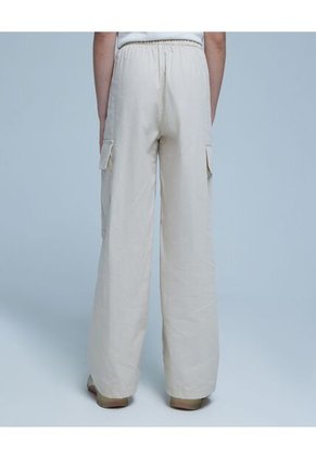 Pantalon Para Niña  Color Beige Marca Ostu #90070053