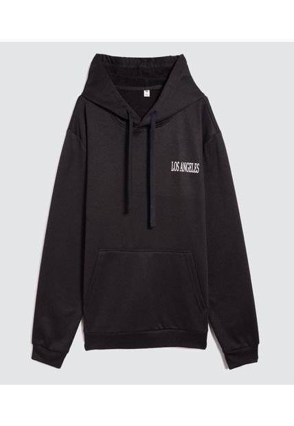 Buzo Para Hombre Hoodie Color Negro Marca Ostu #60060394
