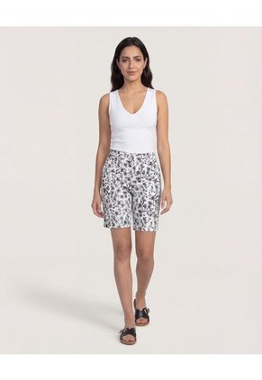 Bermuda Para Mujer  Color Negro Marca Ostu #40100087