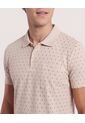 Polo  Para Hombre Cuello Tejido Con Bolsillo Color Beige Marca Ostu #60110872 de Ostu