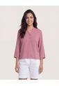 Blusa  Para Mujer Manga 3/4 Color Morado Marca Ostu #40121228 de Ostu
