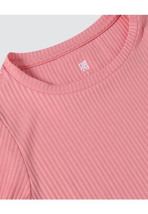 Camiseta Para Mujer Manga Larga Color Rosado Marca Ostu #40091790