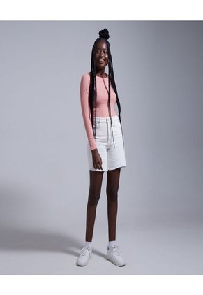 Camiseta Para Mujer Manga Larga Color Rosado Marca Ostu #40091790