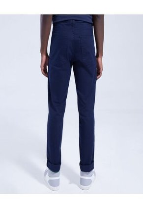 Pantalon Para Hombre 5 Bolsillos Color Azul Oscuro Marca Ostu #60070226