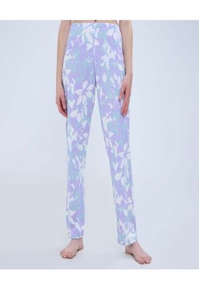 Pijama Para Mujer M/C P/L Color Lila  Marca Ostu #40040406