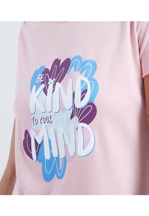 Pijama Para Mujer Ostu Color Rosa Material Poliéster 65% Algodón 35%