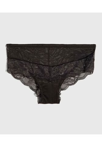 Panty Para Mujer Hipster Color Negro Marca Ostu #40800066 Ostu