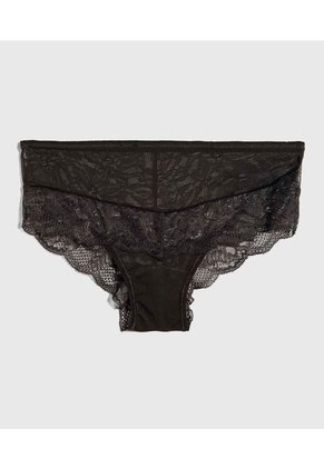 Panty Para Mujer Hipster Color Negro Marca Ostu #40800066