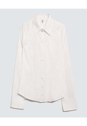 Camisa Para Mujer Manga Larga Color Blanco Marca Ostu #40010251