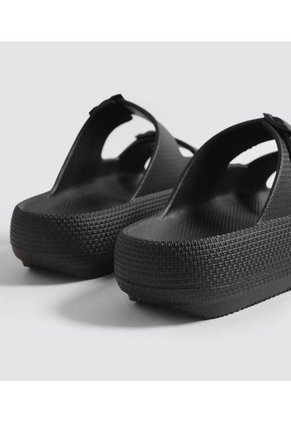 Sandalias Para Mujer  Color Negro Marca Ostu #40690007