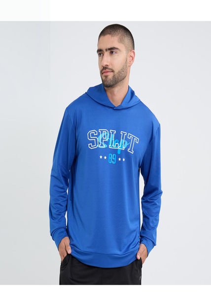 Buzo Para Hombre Hoodie Color Azul Marca Ostu #60060528