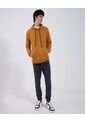 Buzo Para Hombre Hoodie Color Amarillo  Marca Ostu #60060299 de Ostu