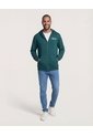 Buzo  Para Hombre Zipper Color Verde Marca Ostu #60060609 de Ostu