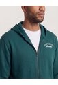 Buzo  Para Hombre Zipper Color Verde Marca Ostu #60060609 de Ostu