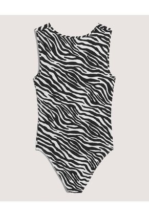 Body  Para Mujer Manga Sisa Color Negro Marca Ostu #40200236