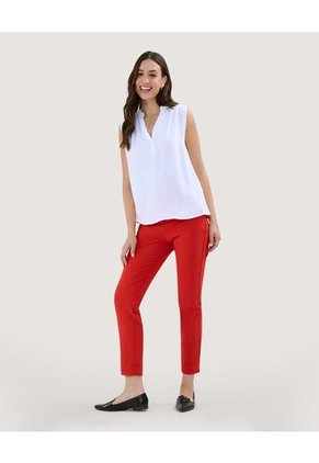 Pantalon Para Mujer  Color Rojo Marca Ostu #40070710