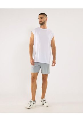 Bermuda Para Hombre Deportiva Medio Color Gris Marca Ostu #60100468