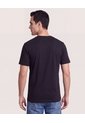 Camiseta Mickey 1928 Line Art  Para Hombre Negro Ostu de Ostu