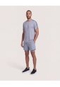 Bermuda Con Biker Interno  Para Hombre Gris Ostu de Ostu