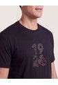 Camiseta Mickey 1928 Line Art  Para Hombre Negro Ostu de Ostu