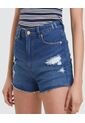 Short Para Mujer Relax Color Azul  Marca Ostu #40190148 de Ostu