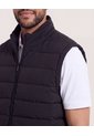 Chaleco Acolchado Con Cremallera  Para Hombre Negro Ostu de Ostu