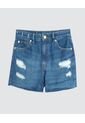 Short Para Mujer Relax Color Azul  Marca Ostu #40190148 de Ostu