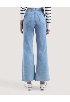 Jean Para Mujer Marine Color Azul Marca Ostu #40160384