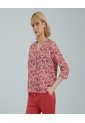 Blusa Para Mujer Manga 3/4 Color Amarillo  Marca Ostu #40120836 de Ostu