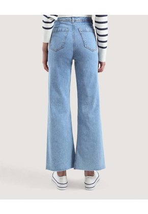 Jean Para Mujer Marine Color Azul Marca Ostu #40160384