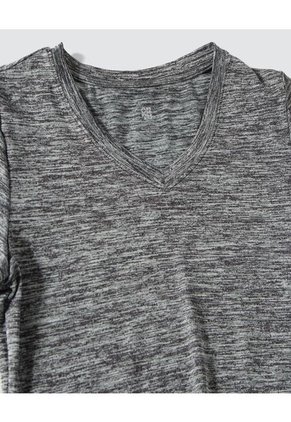 Camiseta Para Mujer Manga Corta Color Gris Marca Ostu #40091806