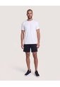 Bermuda Con Contraste  Para Hombre Negro Ostu de Ostu