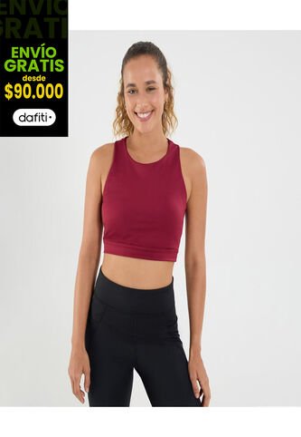 Top Para Mujer  Color Vino Marca Ostu #40220423 Ostu