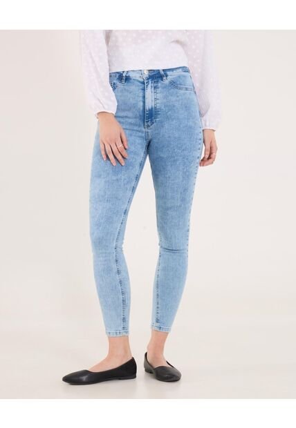 Jean Para Mujer Skinny Color Azul Claro Marca Ostu #40160524
