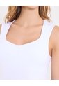 Body  Para Mujer Manga Sisa Color Blanco Marca Ostu #40200192 de Ostu