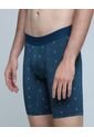 Boxer Para Hombre Filete Medio Microfibra Color Azul  Marca Ostu #60000417 de Ostu