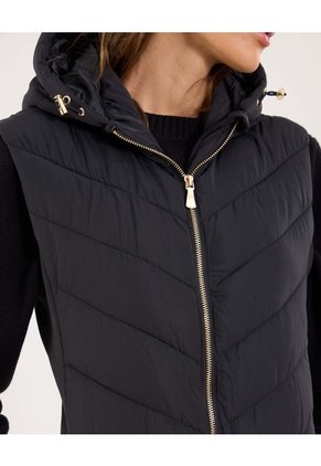 Chaleco Para Mujer  Color Negro Marca Ostu #40250012