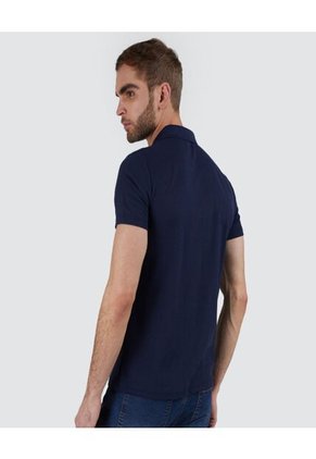 Polo Hombre Ostu  Azul Poliéster 60110241-51