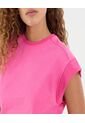 Camiseta Para Mujer Manga Sisa Cuello Redondo Color Rosado Marca Ostu #40092436 de Ostu