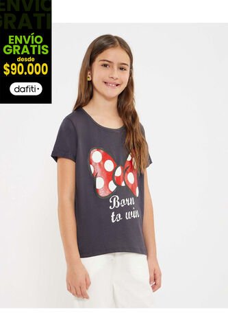 Camiseta Para Niña Minnie  Para Infantil Niña #90090314 Ostu Ostu