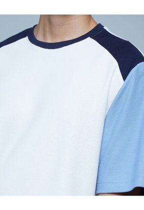 Camiseta Para Hombre Manga Corta Color Beige Marca Ostu #60091251