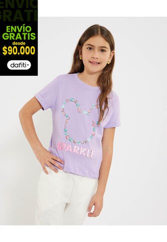 Camiseta Para Niña Mickey  Para Infantil Niña #90090310 Ostu Ostu