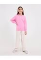 Buzo  Infantil Niña Cuello Redondo Color Rosado Marca Ostu #90060162 de Ostu