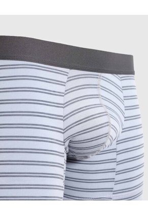 Boxer Para Hombre Filete Corto Algodón Color Gris Marca Ostu #60000501
