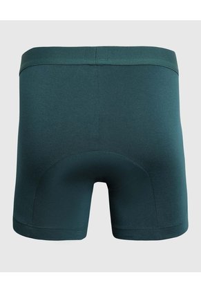 Boxer Para Hombre Filete Corto Algodón Color Verde Marca Ostu #60000499