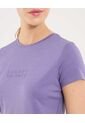 Camiseta Para Mujer Manga Corta Cuello Redondo Color Morado Marca Ostu #40092662 de Ostu